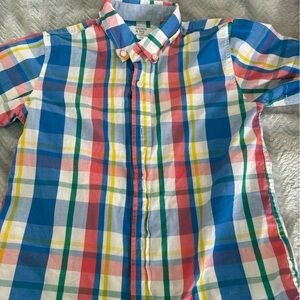 Crown & Ivy Plaid Short Sleeve Shirt
